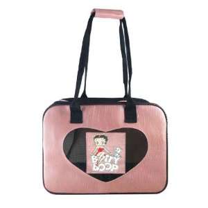  Betty Boop Collapsible Cat Dog Pet Carrier   Pink 