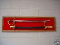 Sword Display Plaque for USMC Military Sword and sheath  