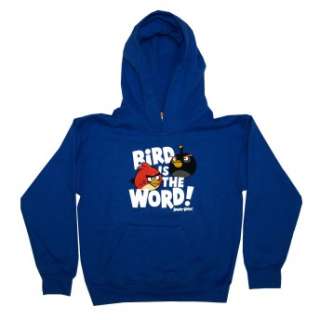   Birds Bird Is The Word Rovio Video Game Youth Pullover Hoodie  