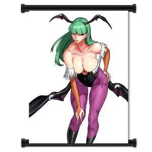  Darkstalkers Nightwarriors Morrigan Game Fabric Wall 