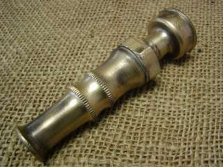 Vintage Italian Brass Nozzle Spigot  Antique Old Hose  