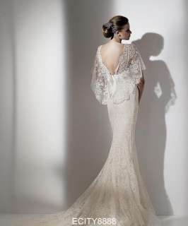 Slim Mermaid Lace Wedding Dress Bridal Gown 2011 Hot  