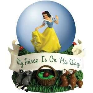  Disney Princesses Prince On His Way Snow White Waterglobe 