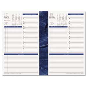 Monticello Dated One Page per Day Planner Refill, 5 1/2 x 