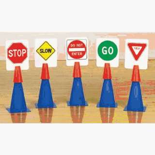  Athletic Aids Floor Markers Laminated Street Signs Set #1 