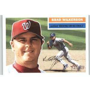 2005 Topps Heritage #340 Brad Wilkerson   Montreal Expos 