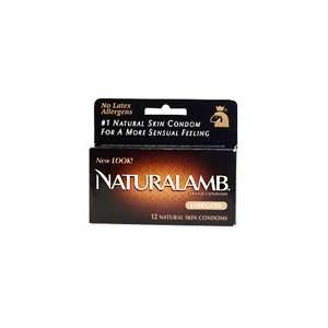  Naturalamb   The #1 Natural Skin Lubricated Condom, 12 ea 