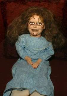 HAUNTED Exorcist Ventriloquist Doll EYES FOLLOW YOU Dummy Puppet 
