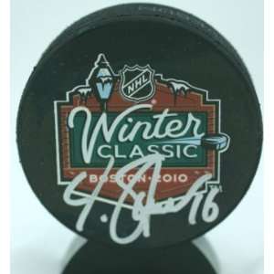   Signed Hockey Puck   Winter   Autographed NHL Pucks