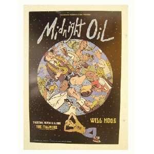  Midnight Oil Will Hoge Poster At The Fillmore Everything 