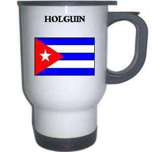  Cuba   HOLGUIN White Stainless Steel Mug Everything 