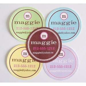    personalized multi colored moms business cards Toys & Games