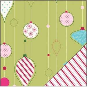 Holiday Style Double Sided Paper 12X12 Trim A Tree/Peppermint Stick 