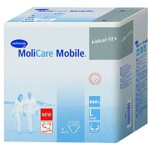  Molicare Mobile Protective Underwear, Large   56/Case 