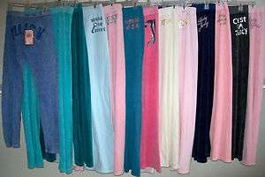 NEW LADIES JUICY COUTURE SWEAT PANTS PICK SIZE COLOR STYLE  