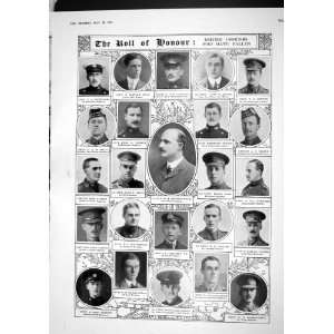  1915 WAR HONOUR DOUGHTY WYLIE FELLOWES TATHAM GAMBLING 