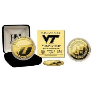  BSS   Virginia Tech 24KT Gold Coin 