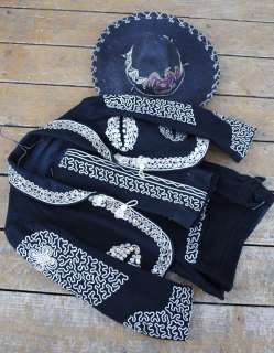 Old Mexican Charro Mariachi Outfit   Childs Size  