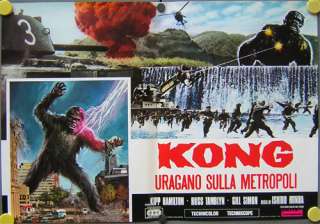 Italian title Kong Uragano sulla metropoli (aka katango)