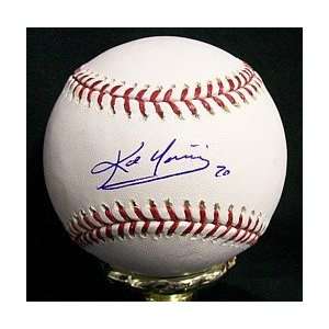  Kevin Youkilis Autographed Baseball   MLB Authentication 