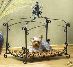 ROYAL SPLENDOR PET METAL CANOPY BED SMALL DOG CAT PUPPY  