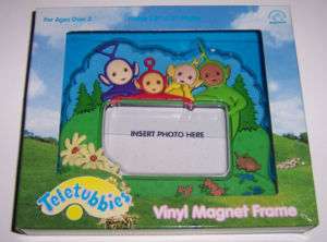 TELETUBBIES ~ VINYL MAGNET FRAME, BOXED AND BRAND NEW  