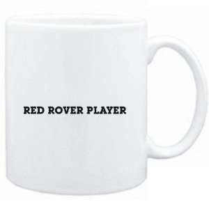  Mug White  Red Rover Player SIMPLE / BASIC  Sports 