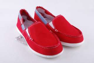 A+0210 New CROCS1 Santa Cruz Womens Canvas Shoes Size M5 M9  
