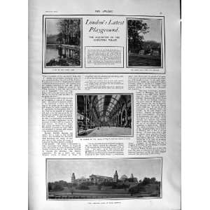  1901 ALEXANDRA PALACE LAKE HOPFNER FORSTER WALDERSEE