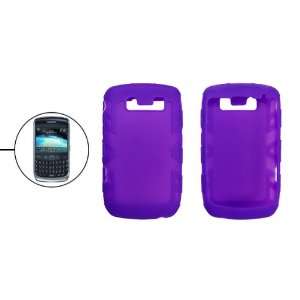  Gino Silicone Textured Purple Soft Case Shell For 