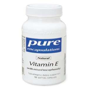  Vitamin E (mixed tocopherols) 180sg Health & Personal 