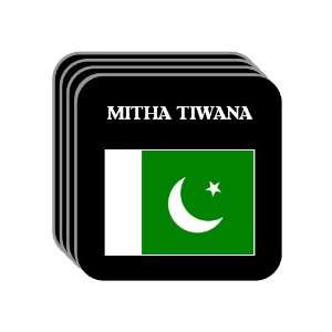  Pakistan   MITHA TIWANA Set of 4 Mini Mousepad Coasters 