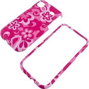 Hot Pink Daisies Protector Case for Samsung Vibrant T959 & Galaxy S 4G 