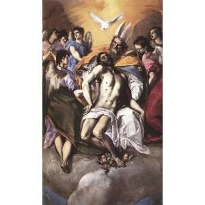   Stickers El Greco The Holy Trinity 1577 