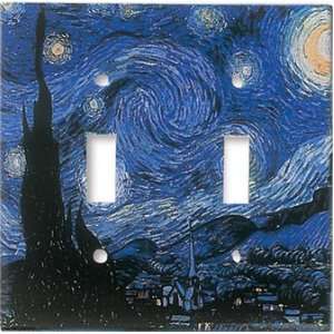   Plate Cover Art Van Gogh Starry Night Fine Art D
