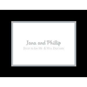  House Plans Black Thank You Cards 