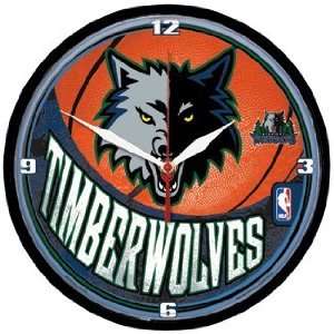  NBA Minnesota Timberwolves Team Logo Wall Clock