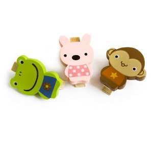   Animals C]   Wooden Clips / Wooden Clamps / Mini Clips