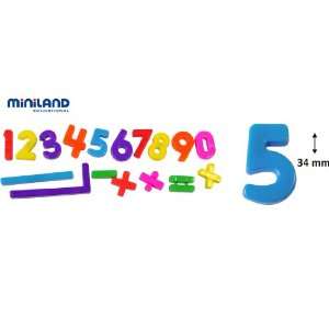  Miniland Magnetic Numbers Toys & Games
