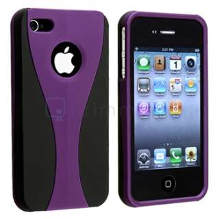   Hard Case Cover+PRIVACY Filter Protector for iPhone 4 G 4S  
