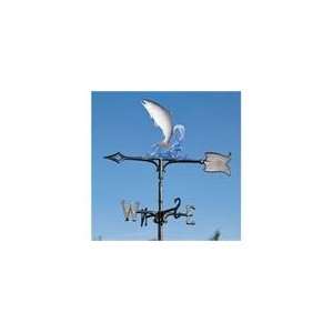  Whitehall Rooftop Trout Weathervane, 30 Inch in Gray 