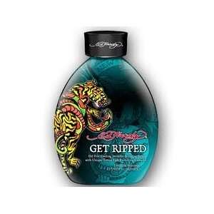  2012 Ed Hardy Get Ripped Cooling Bronzer Tattoo Fade Protection 