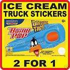 ice cream truck cart stickers 013 bombpop daffy duck location las 