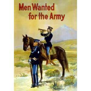  Men Wanted for the Army 20x30 poster