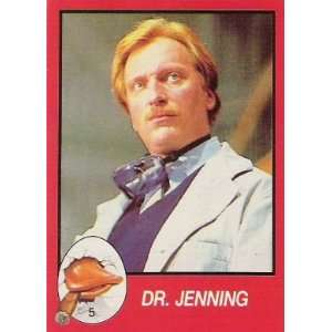  1986 Topps Howard the Duck #5 Dr Jenning Trading Card 