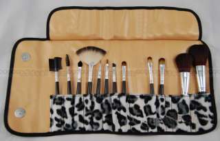 12PCS Pro Makeup Brush Cosmetic Brushes Set And Holder  