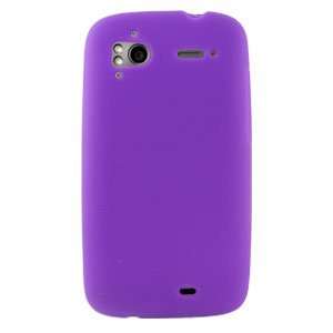  Purple Silicone Skin for HTC Sensation 4G 
