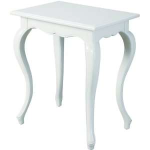  Traditional Accents White Mikado Table