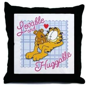  Lovable Huggable Cute Throw Pillow by 