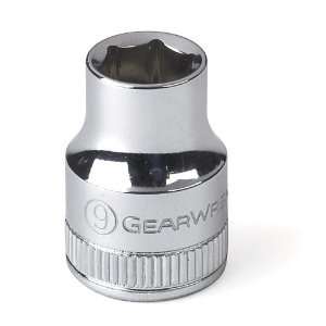 GearWrench (KDT80135) 1/4 Dr. 6 Pt. Standard Metric Socket, 13 mm